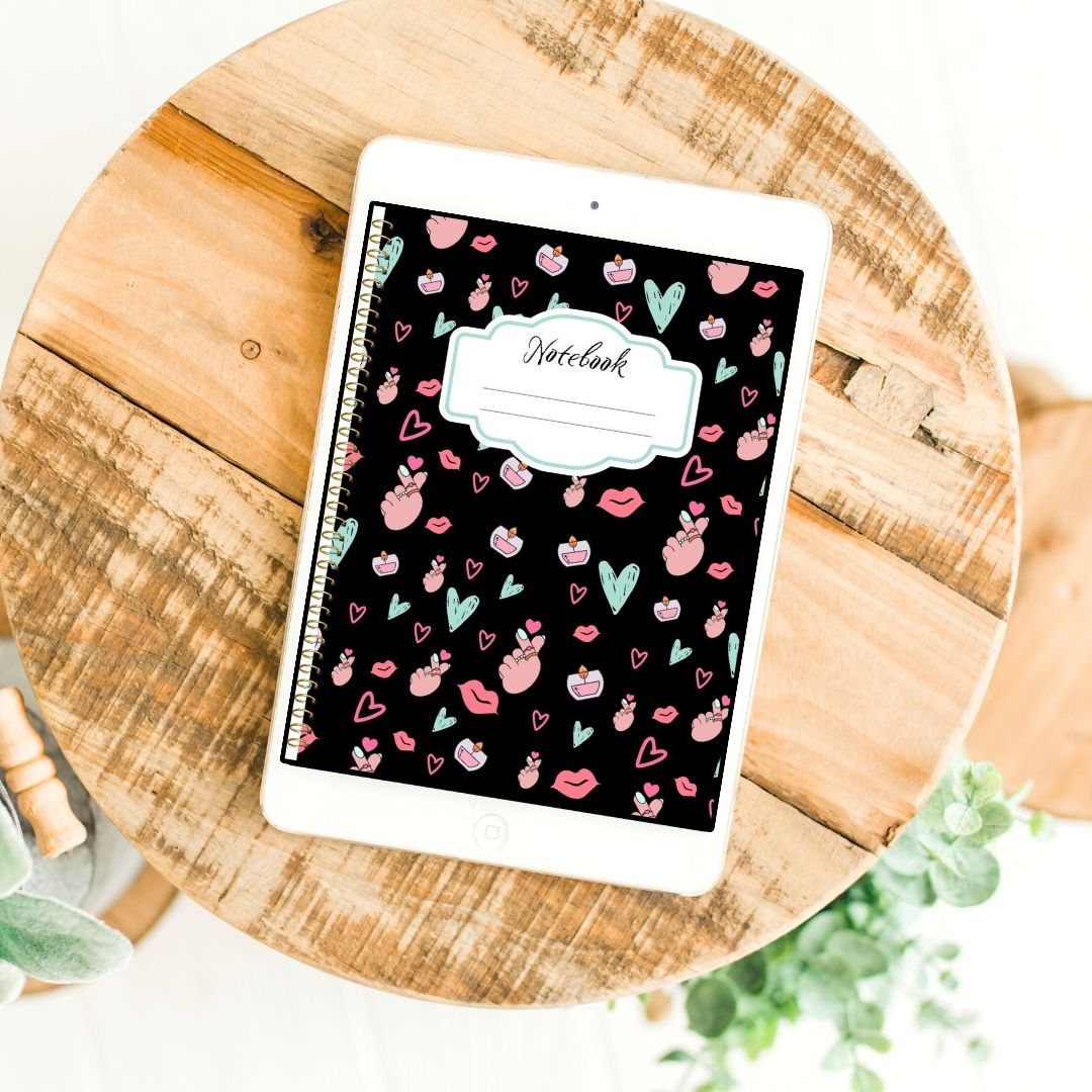 Love & Candlelight Digital Notebook