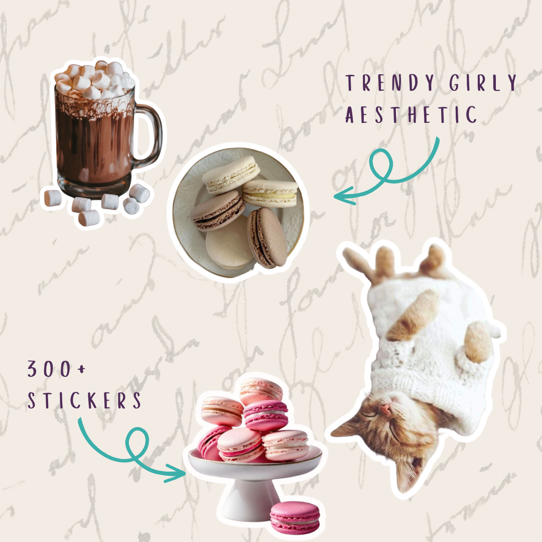 300+ Aesthetic Carousel Stickers