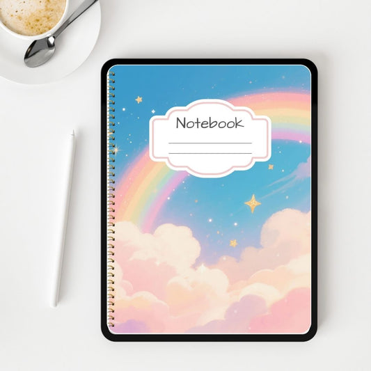 Rainbow Dreams Digital Notebook