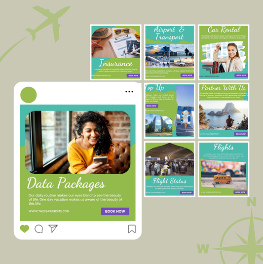 80+ Travel Agency Social Media Templates
