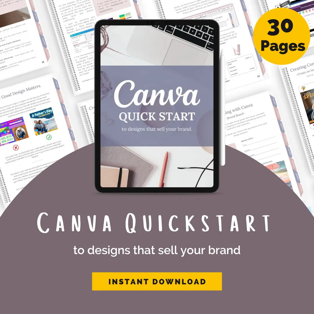 Canva Quickstart: Designs that Sell your Brand
