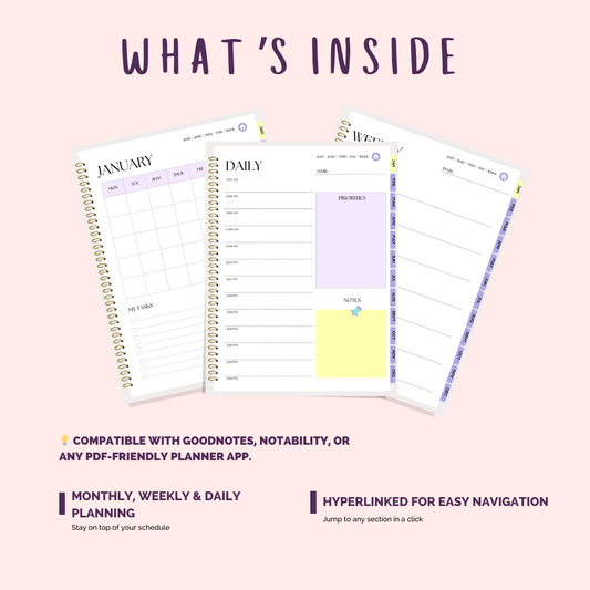 ✨ Free 2025-2026 Digital Planner + Sticker Pack! ✨